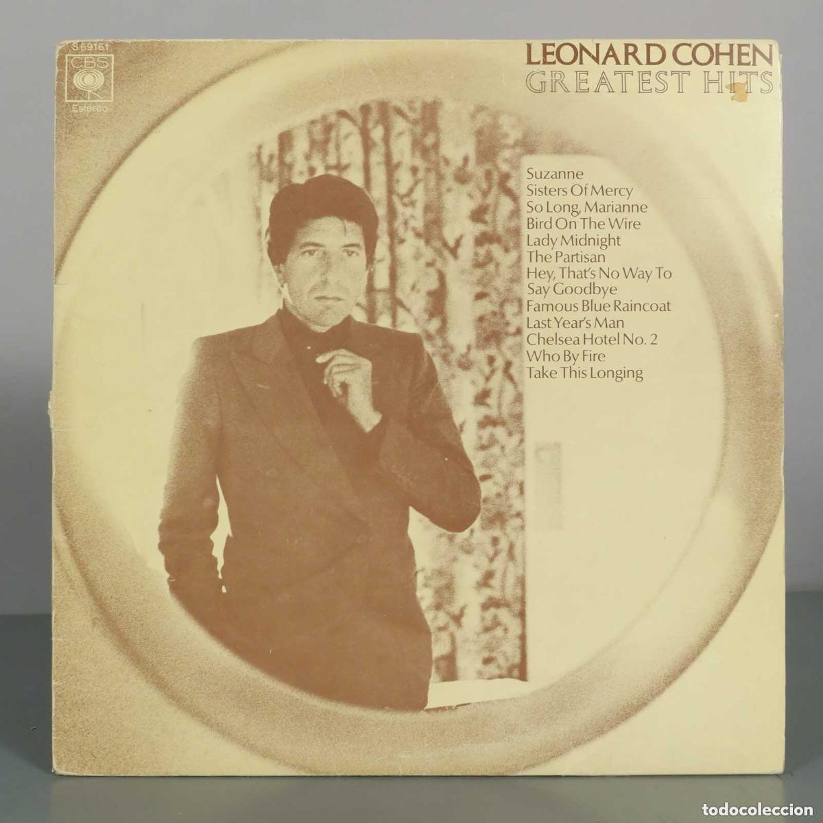 Dischi in vinile: LEONARD COHEN - GREATEST HITS .LP - CBS ..1&ordf; EDICION ESPA&Ntilde;OLA DE 1976 - 13 TEMAS