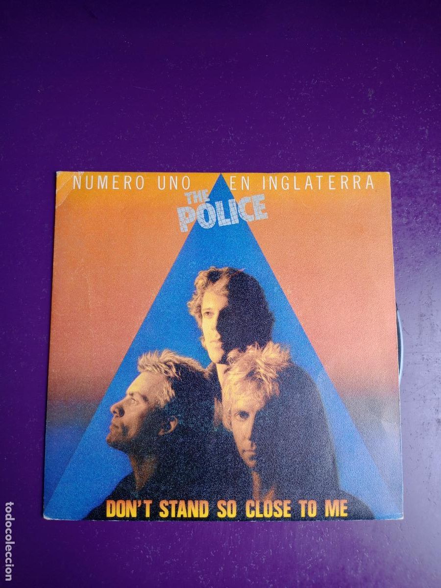 Discos de vinilo: THE POLICE - DON'T STAND SO CLOSE TO ME - SG A&M 1980 - POP 80'S NEW WAVE,