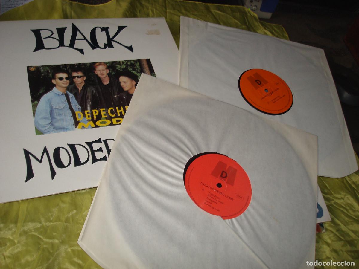 Discos de vinilo: DEPECHE MODE. BLACK MODERATION. LIVE IN GOTEBORG ( 13/2/88)2 LP&acute;S. IMPECABLE