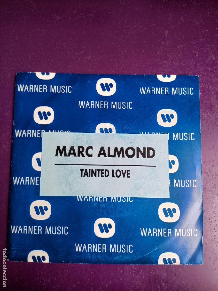Discos de vinilo: Marc Almond &lrm;&ndash; Tainted Love - Sg WEA 1993 PROMO - SIN USO