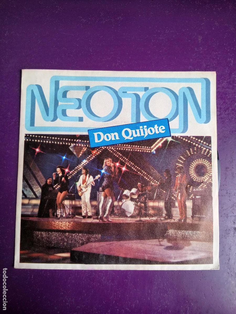 Discos de vinilo: Neoton &ndash; Don Quijote - Sg MOVIEPLAY 1980 - DISCO POP ELECTRONICA HUNGRIA