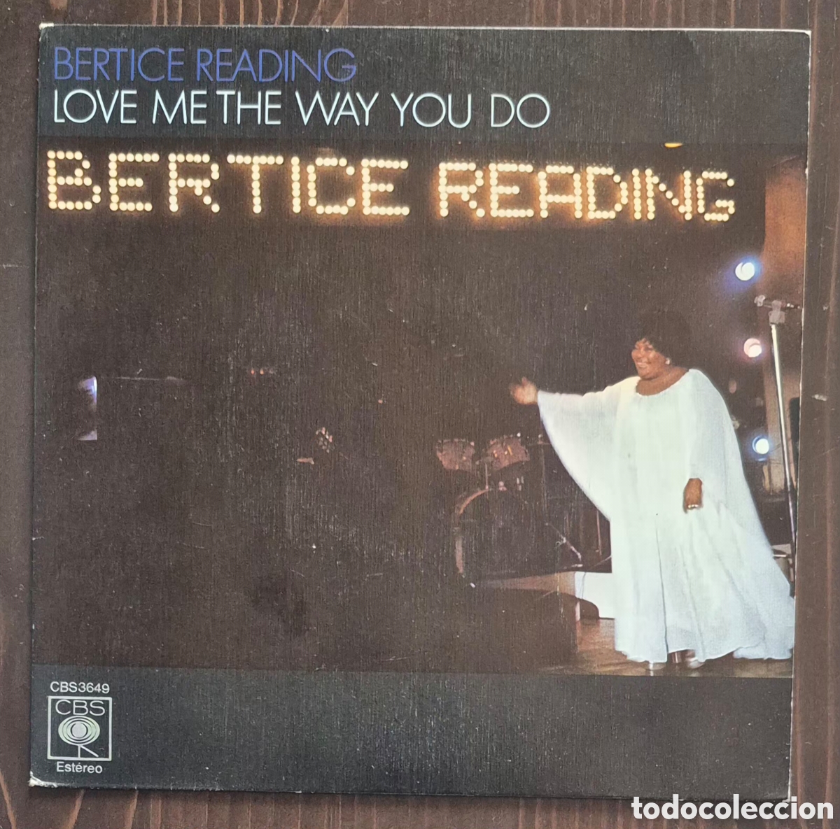 Discos de vinilo: SINGLE - BERTICE READING - LOVE ME THE WAY YOU DO - 1975 ESPA&Ntilde;A