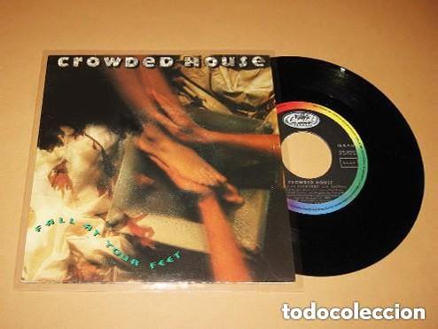 Discos de vinilo: CROWDED HOUSE - DON'T DREAM IT'S OVER / FALL AT YOUR FEET - SINGLE - 1992 - 2 SUPER BALADAS POP