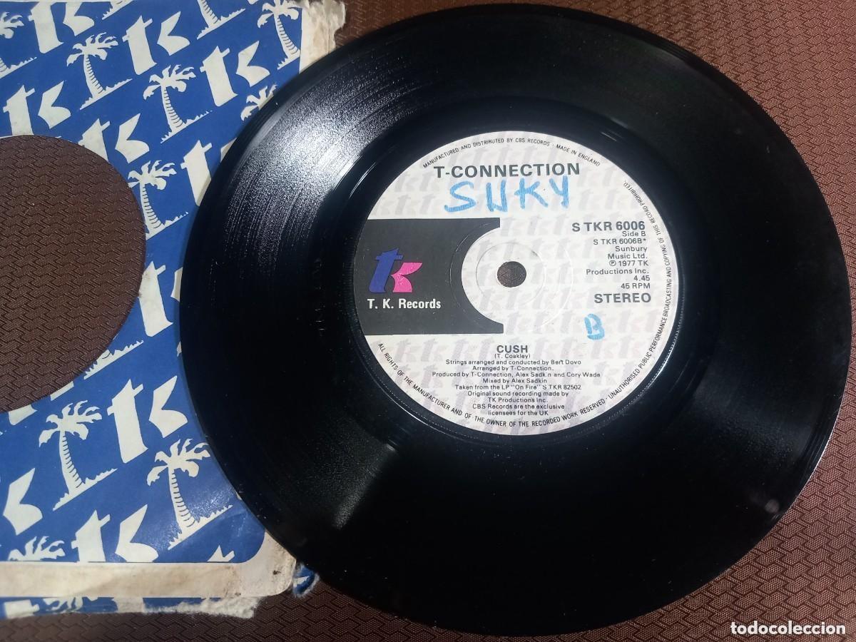 Discos de vinilo: T-Connection / On Fire / Single 7&rdquo; - Foto 2