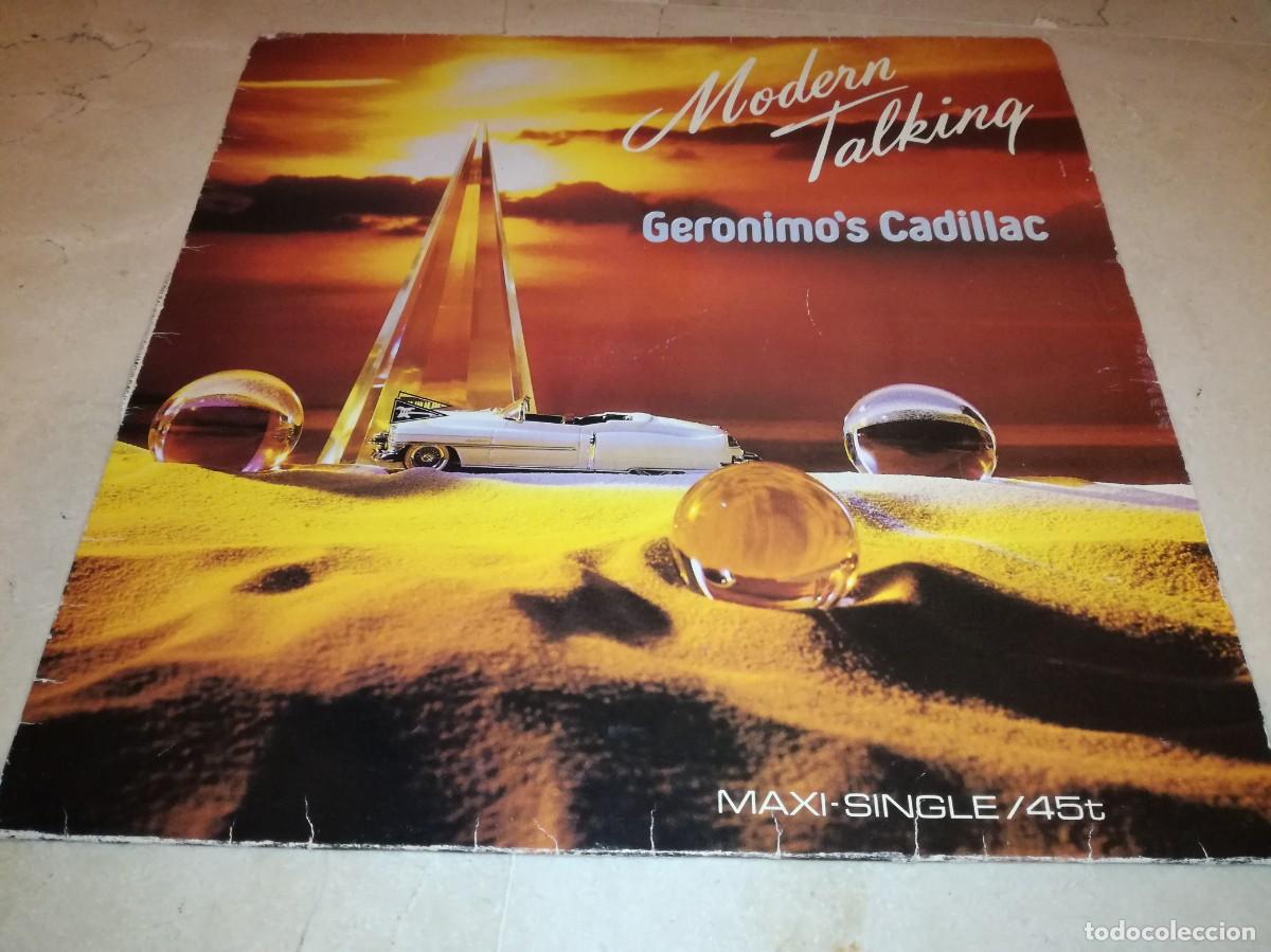 Discos de vinilo: MODERN TALKING-GERONIMO&acute;S CADILLAC-ORIGINAL ESPA&Ntilde;OL 1986