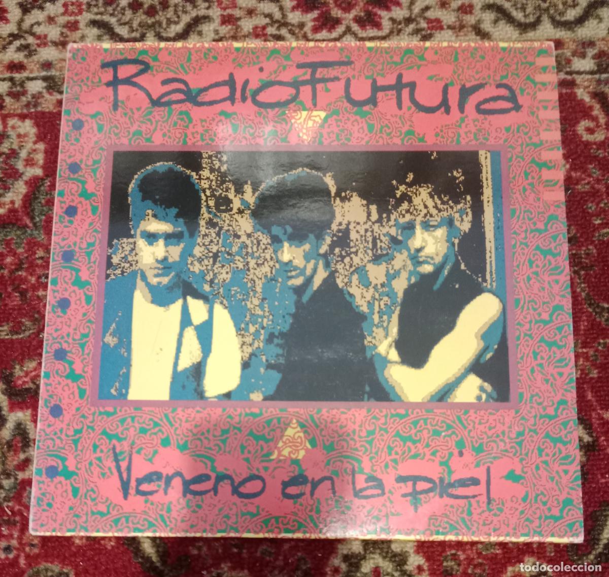 Discos de vinilo: Radio Futura &ndash; Veneno En La Piel Lp Espa&ntilde;a 1990