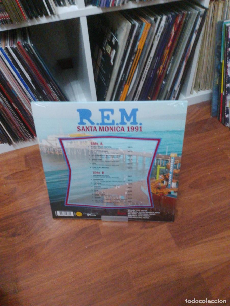 Discos de vinilo: rem - santa monica 1991 - Foto 2