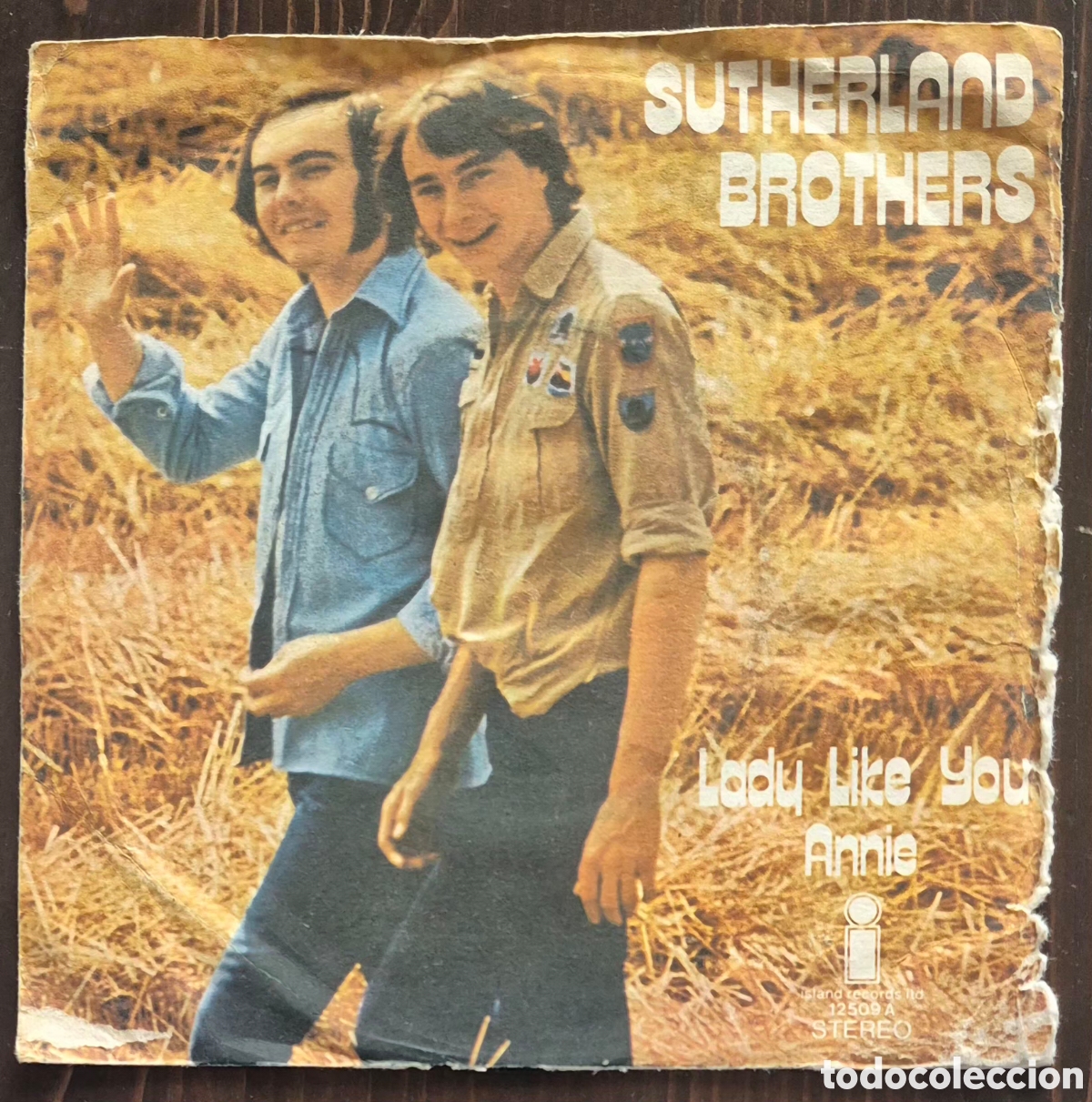 Discos de vinilo: SINGLE - SUTHERLAND BROTHERS - LADY LIKE YOU - 1972 ESPA&Ntilde;A