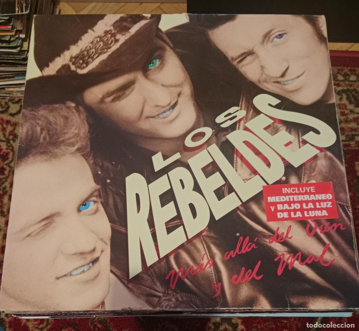 Discos de vinilo: Los Rebeldes &ndash; M&aacute;s All&aacute; Del Bien Y Del Mal Lp Espa&ntilde;a 1988