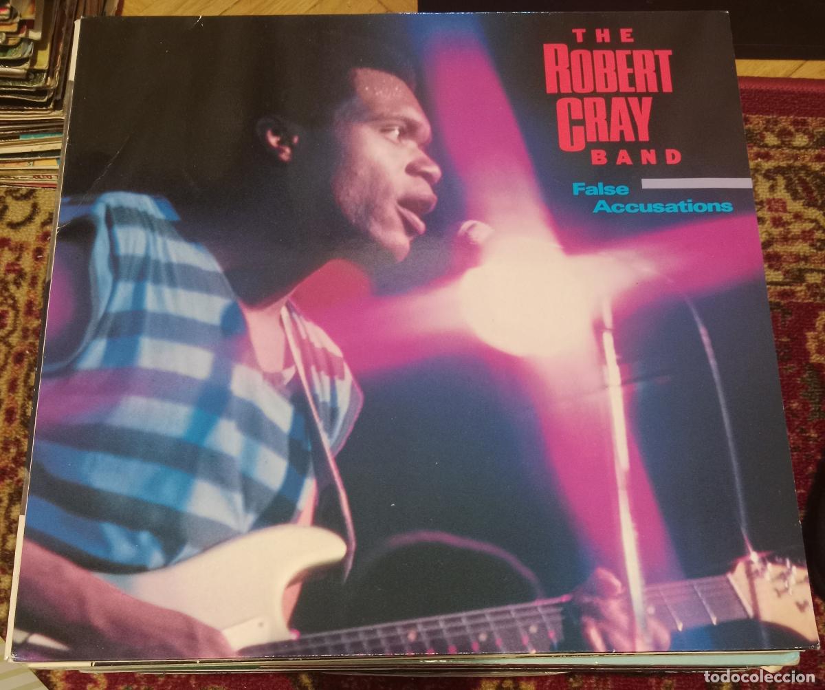 Discos de vinilo: The Robert Cray Band &ndash; False Accusations Lp Europa 1986