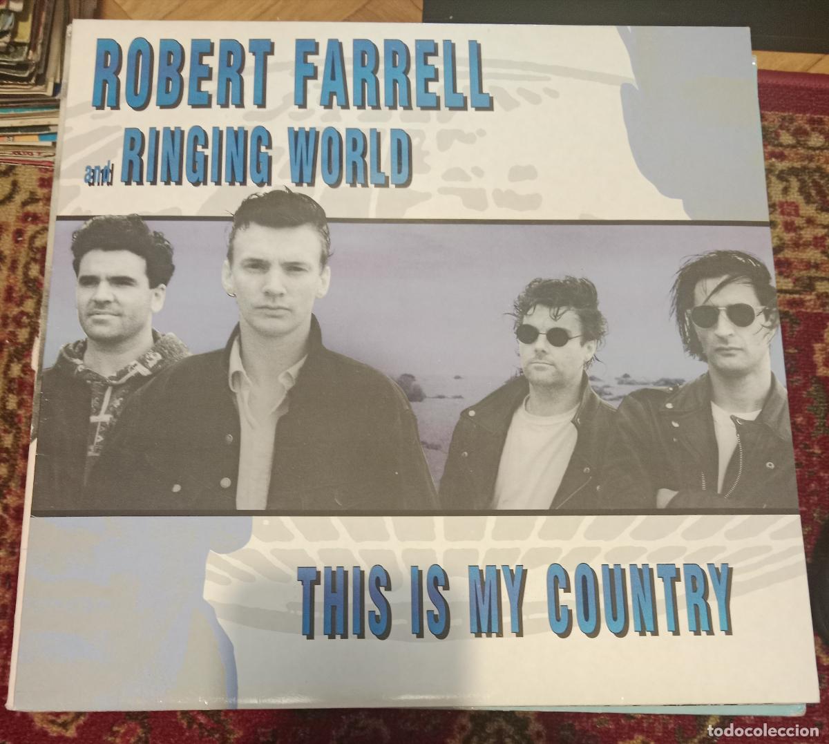 Discos de vinilo: Robert Farrell And Ringing World &ndash; This Is My Country Lp Europa 1991