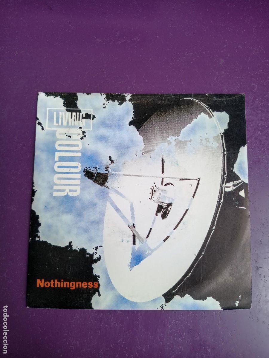 Discos de vinilo: Living Colour &ndash; Nothingness - Sg EPIC 1993 PROMO - FUNK METAL 90'S