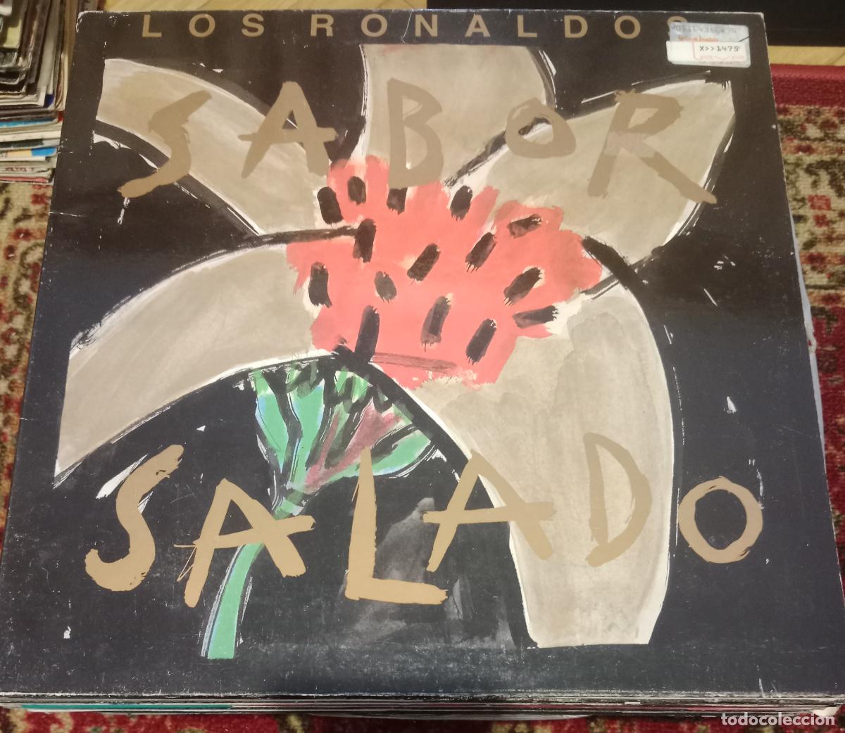 Discos de vinilo: Los Ronaldos &ndash; Sabor Salado Lp Espa&ntilde;a 1990