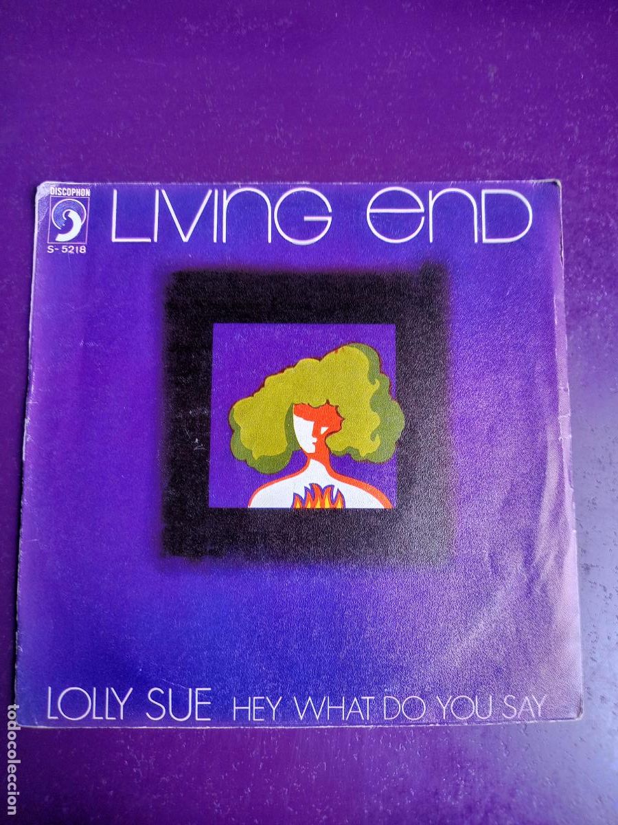 Discos de vinilo: Living End &lrm;&ndash; Lolly Sue - Sg DISCOPHON 1972 - POP ROCK 70'S BELGICA
