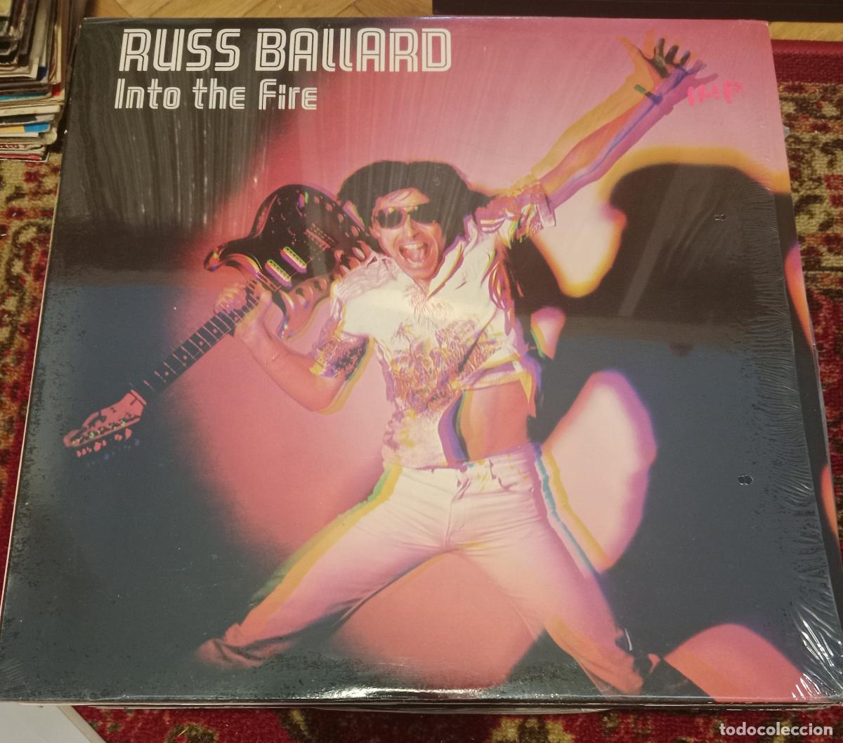 Discos de vinilo: Russ Ballard & The Barnet Dogs &ndash; Into The Fire Lp EEUU 1980