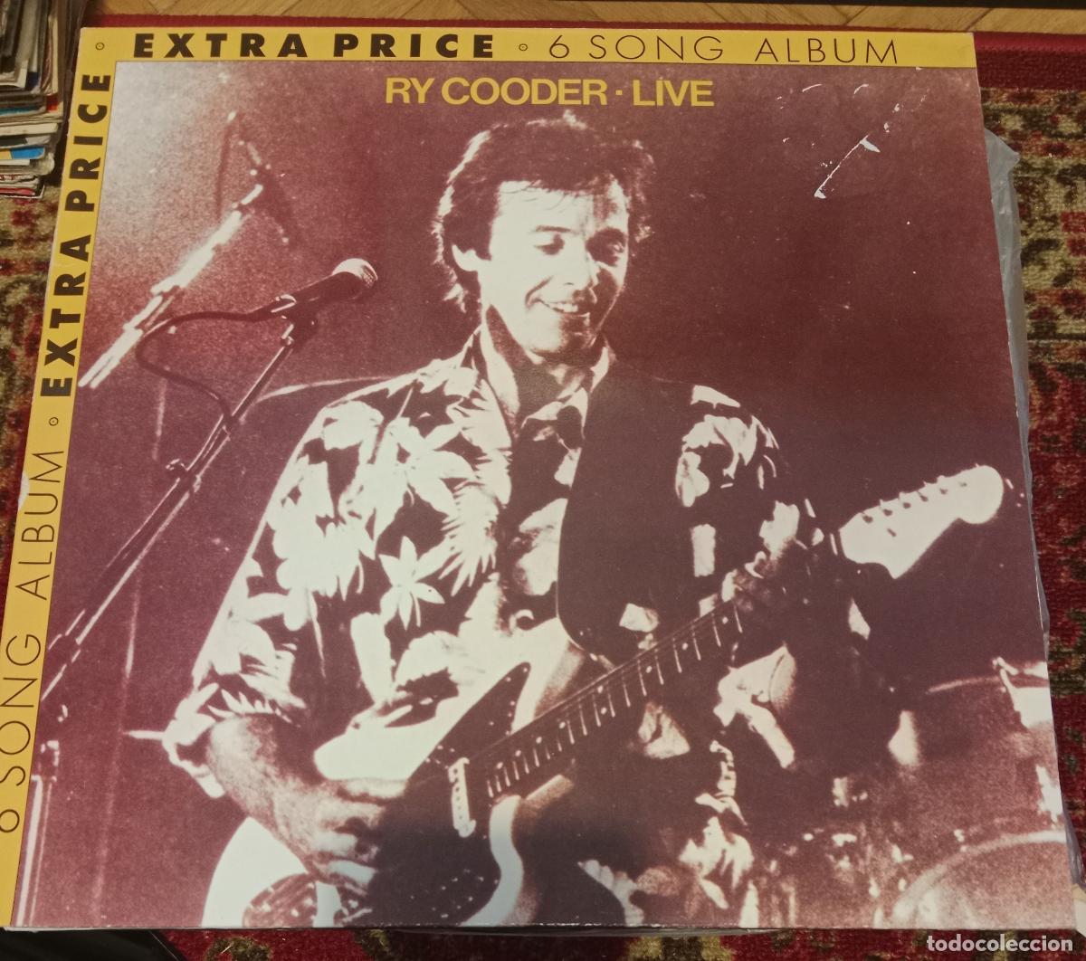 Discos de vinilo: Ry Cooder &ndash; Live Lp Alemania 1982