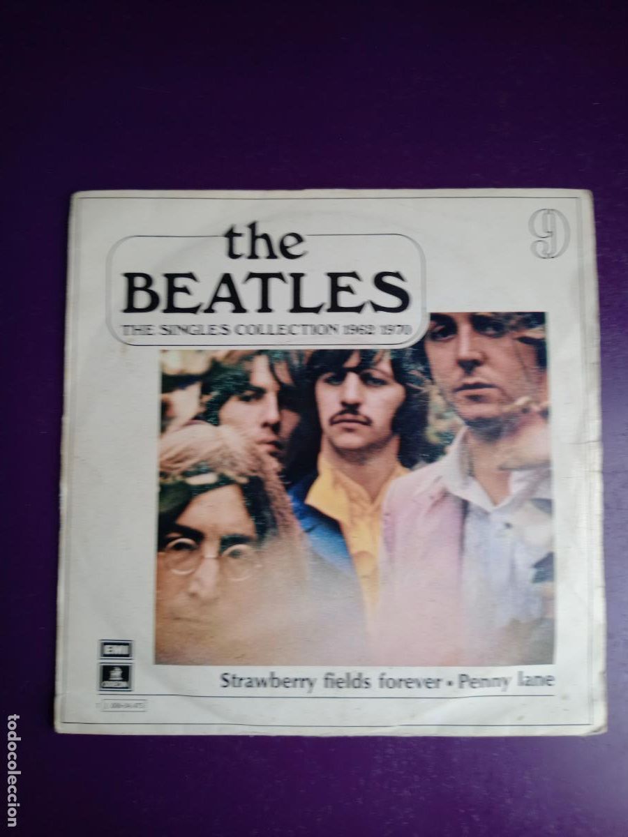 Discos de vinilo: The Beatles &ndash; Strawberry Fields Forever / Penny Lane - Sg EMI 1976 -