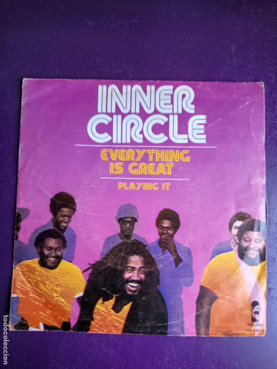 Discos de vinilo: Inner Circle &ndash; Everything Is Great / Playing It - Sg ISLAND 1979 - REGGAE SOUL