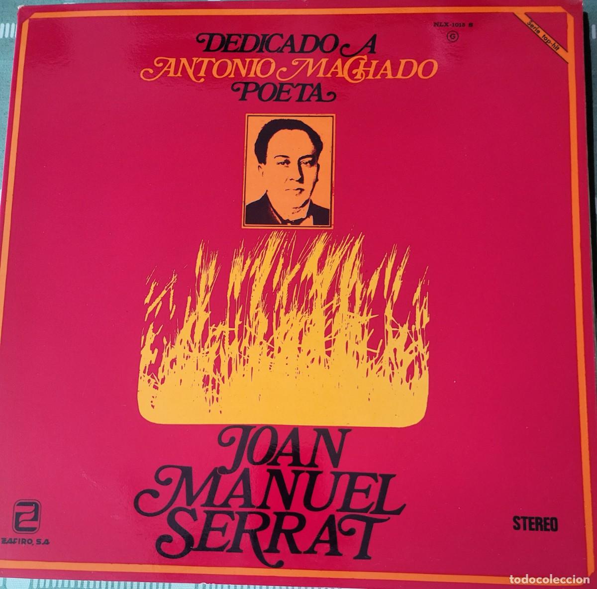 Discos de vinilo: Joan Manuel Serrat Lp portada doble sello Zafiro editado en Espa&ntilde;a...a&ntilde;o 1970. Antonio Machado.