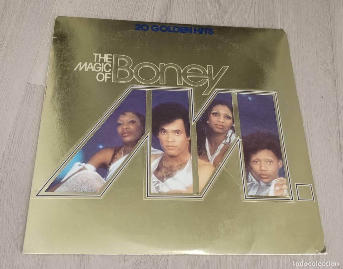 Discos de vinilo: BONEY M - THE MAGIC OF BONEY M - 20 GOLDEN HITS .. LP - ARIOLA DE 1980 - ED. ESPA&Ntilde;OLA - DE LUJO .