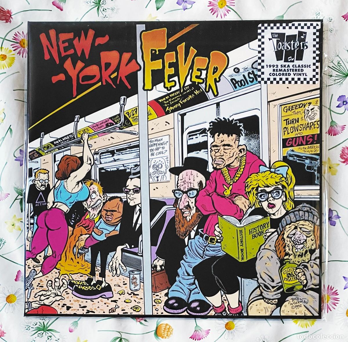 Discos de vinilo: THE TOASTERS - NEW YORK FEVER 12'' LP PRECINTADO VINILO DE COLOR - SKA