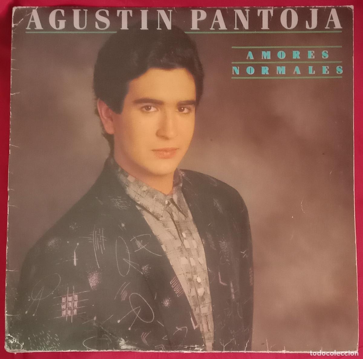 Discos de vinilo: Agustin Pantoja - Amores Normales - Edit. Ariola Eurodisc. S.A. 1986
