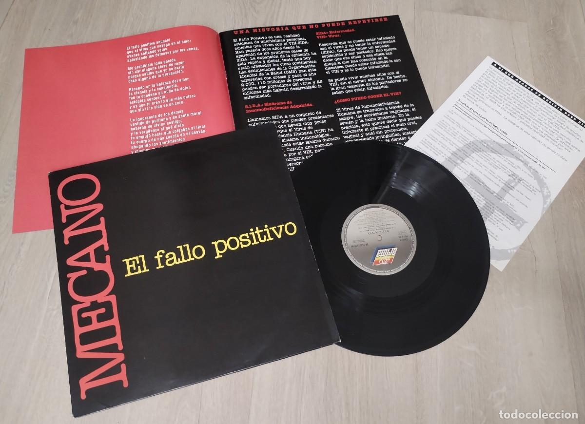 Discos de vinilo: MECANO - EL FALLO POSITIVO ..EDICION EN MAXISINGLE DE BMG - ARIOLA DE 1992 . COMPLETO CON LIBRETO