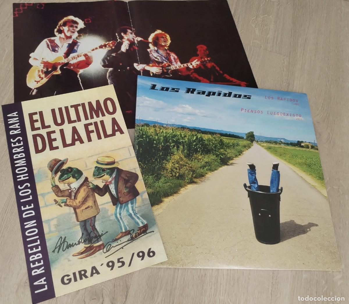 Discos de vinilo: LOS RAPIDOS - EDICION ESPECIAL 2 LP&acute;S - CON LOS RAPIDOS 1981 Y PIENSOS LUEGOEXISTO DE 2015 - NUEVO