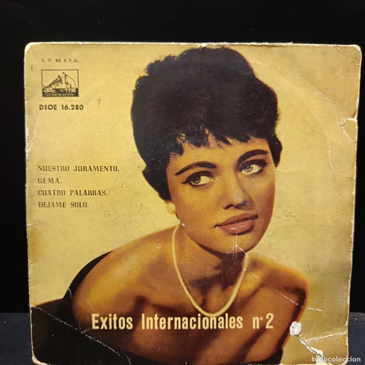 Discos de vinilo: Exitos internacionales n&ordm; 2 EP 1959. CARDONA y su Danzonera. Emilio Galvez con Pepe Villa, Ismael Di