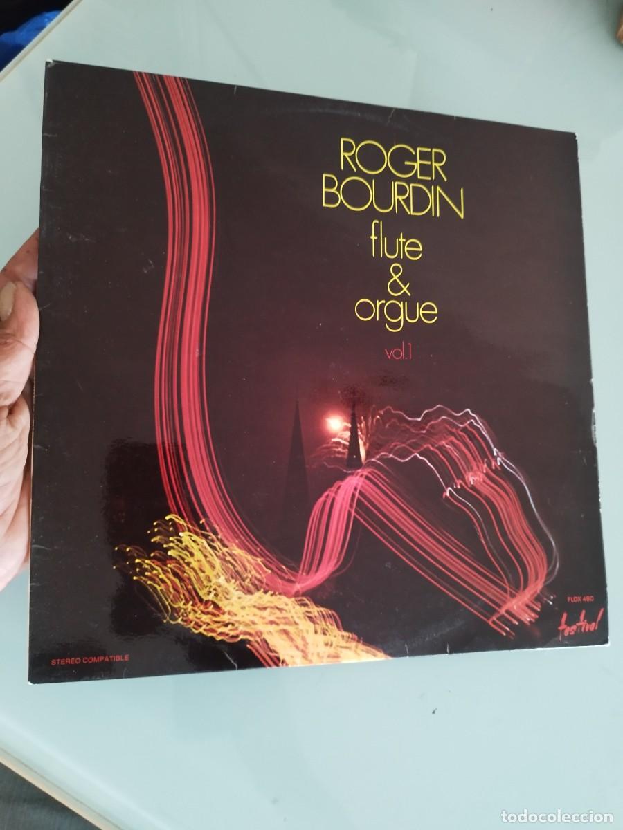 Discos de vinilo: Roger Bourdin &ndash; Fl&ucirc;te & Orgue Vol.1. Vinilo lp. - Foto 1