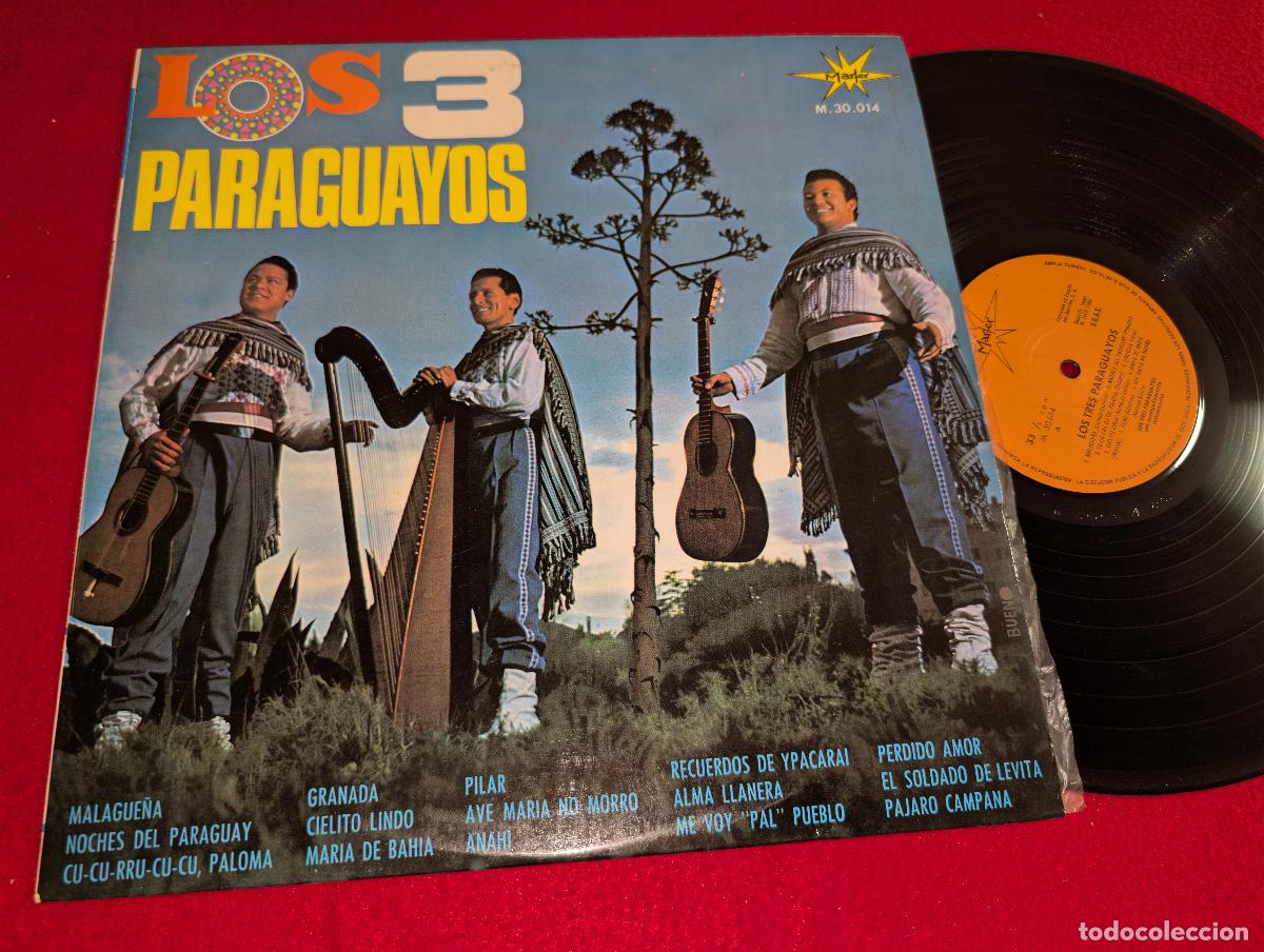 Discos de vinilo: LOS 3 TRES PARAGUAYOS LP 1966 Marfer ESPA&Ntilde;A SPAIN