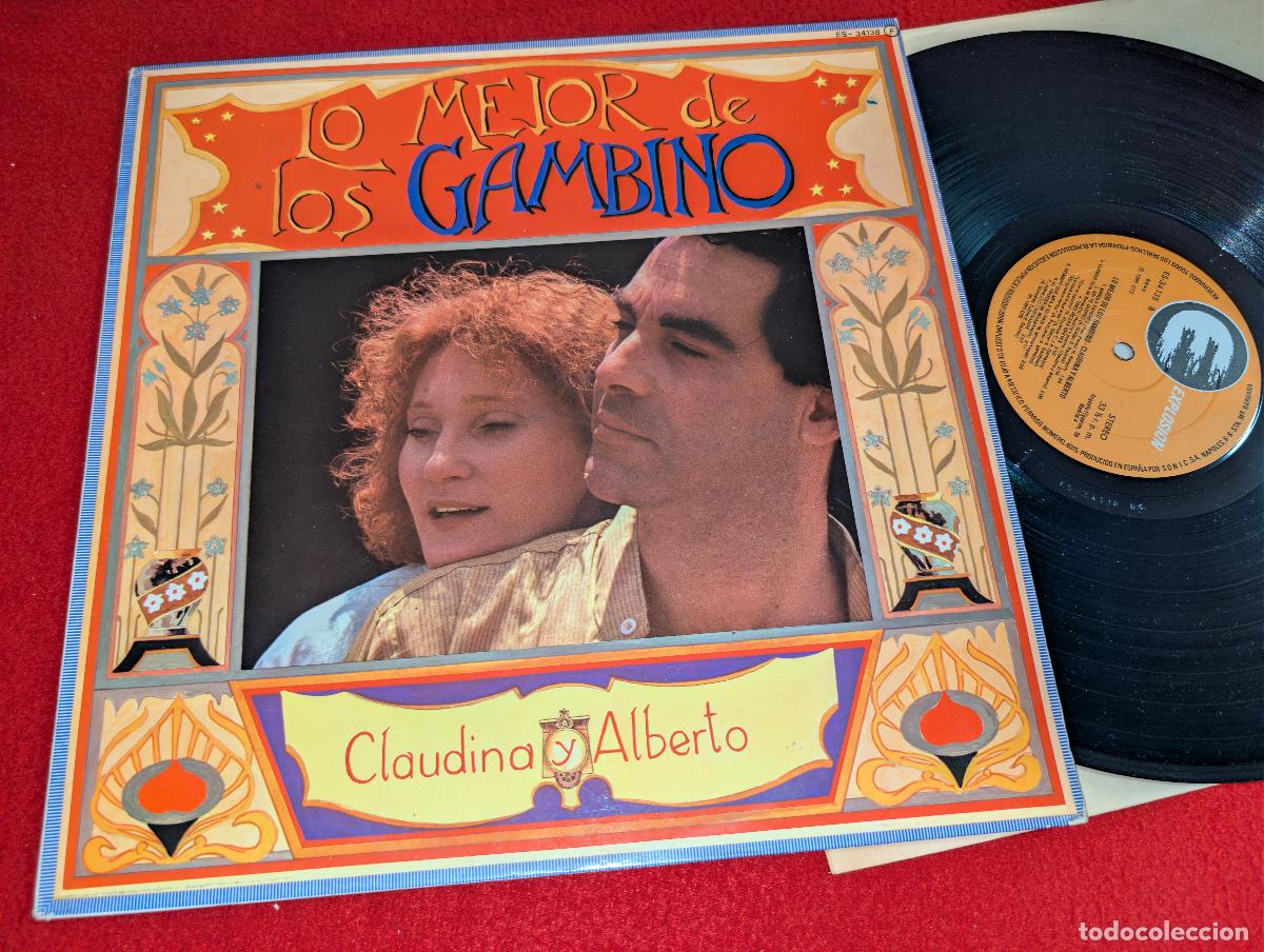 Discos de vinilo: CLAUDINA Y ALBERTO Lo mejor de los Gambino LP 1980 CFE ESPA&Ntilde;A SPAIN