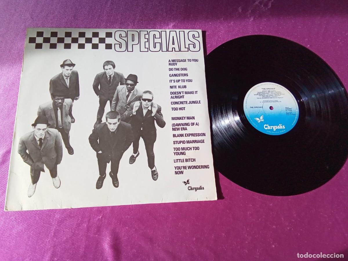 Discos de vinilo: THE SPECIALS MONKEY MAN 1979 LP L31 2 1