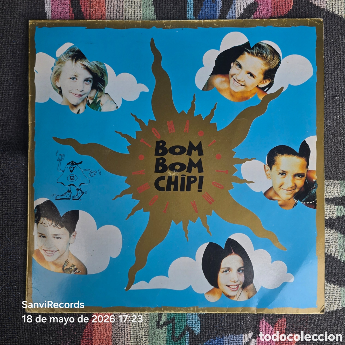 Discos de vinilo: [LP] BOM BOM CHIP!: TOMA, TOMA Y TOMA (WARNER MUSIC SPAIN) (1992)