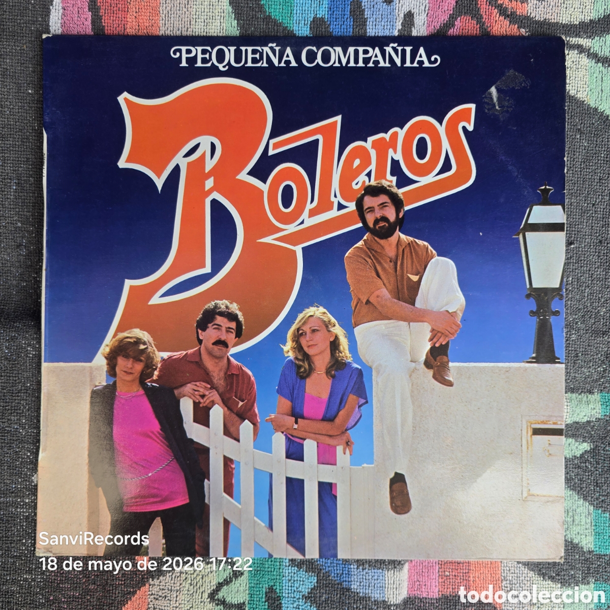 Discos de vinilo: [LP] PEQUE&Ntilde;A COMPA&Ntilde;IA: BOLEROS (MOVIE PLAY) (1978)