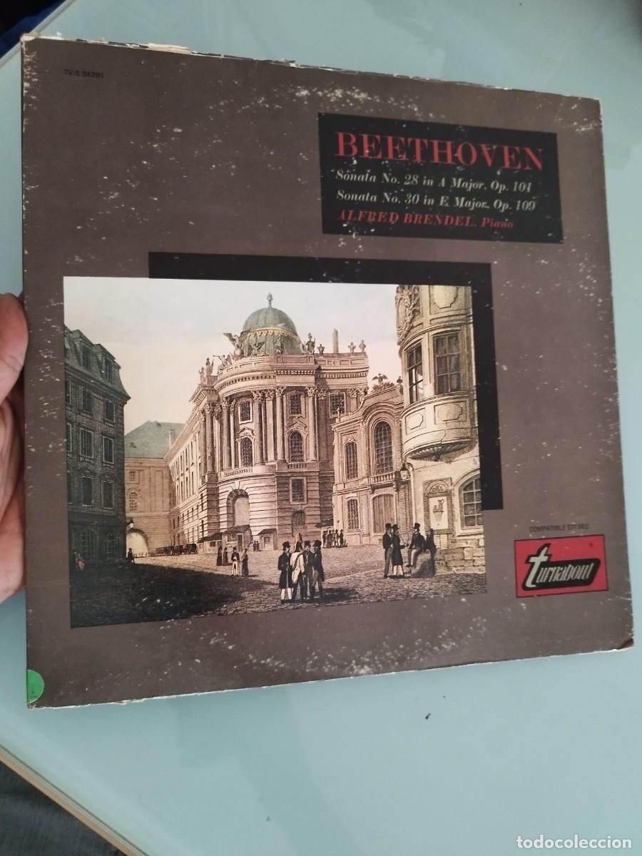 Discos de vinilo: Beethoven, Alfred Brendel : Sonata No. 28 In A Major / Sonata No. 30 In E Major. Vinilo lp.