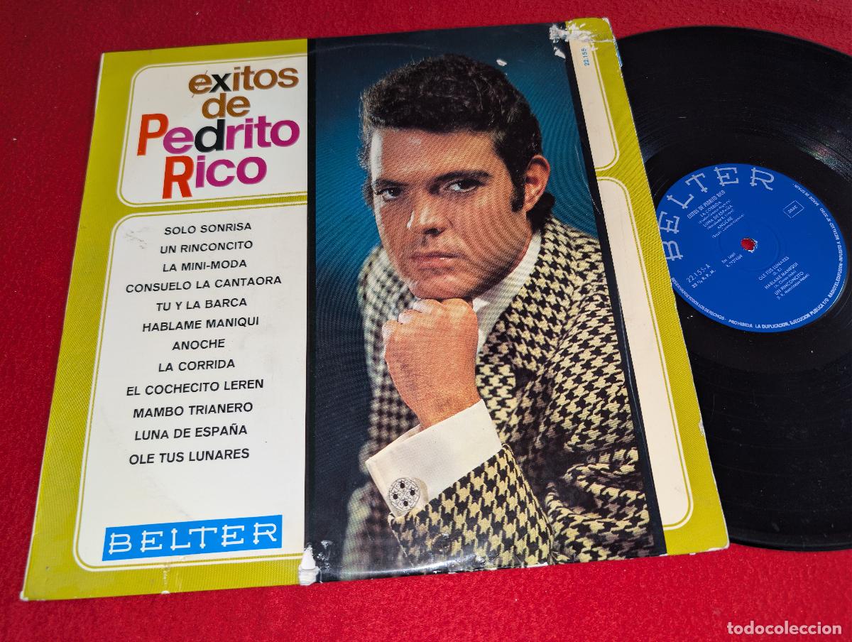 Discos de vinilo: PEDRITO RICO Exitos de LP 1968 Belter - Foto 1