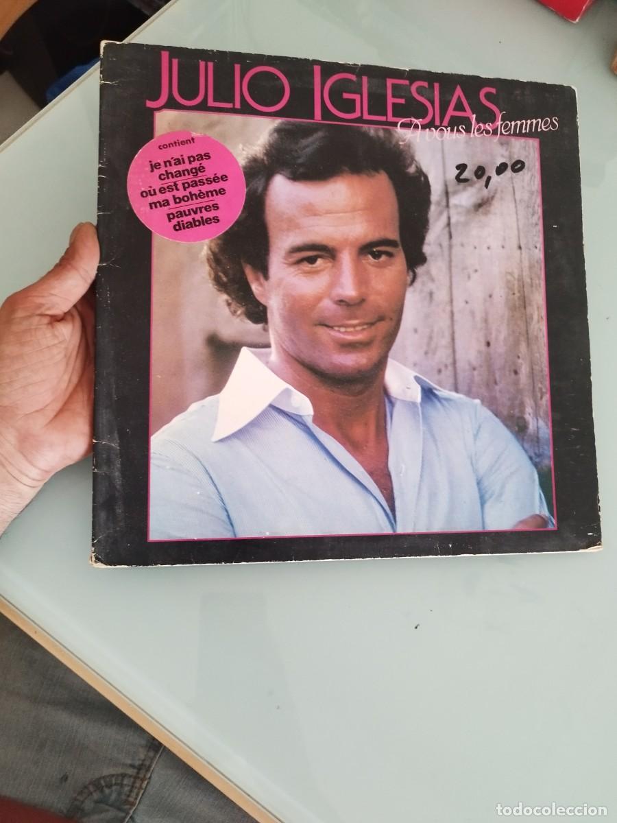 Discos de vinilo: Julio Iglesias &ndash; A Vous Les Femmes. Vinilo Lp.