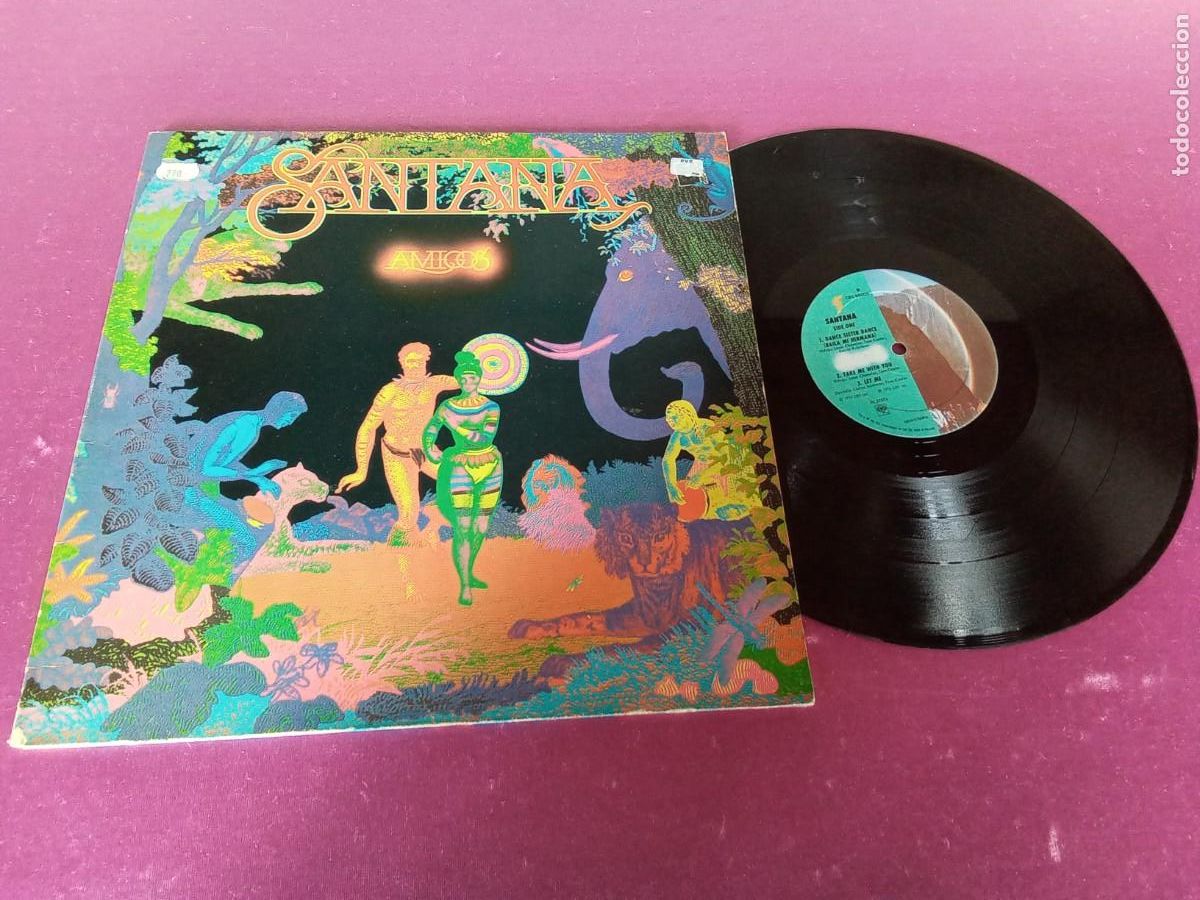 Discos de vinilo: SANTANA AMIGOS 1976 LP L31 2 1