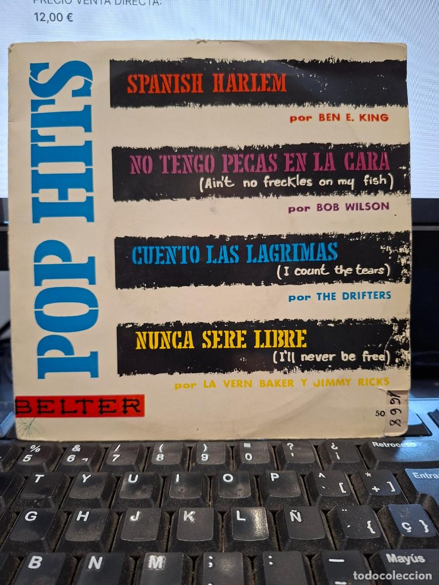 Discos de vinilo: POP HITS - BEN E. KING / DRIFTERS / LA VERN BAKER / BOB WILSON EP DE VINILO C-63
