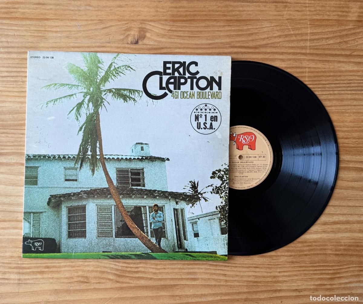 Disques de vinyle: Eric Clapton &ndash; 461 Ocean Boulevard. Spain 1974