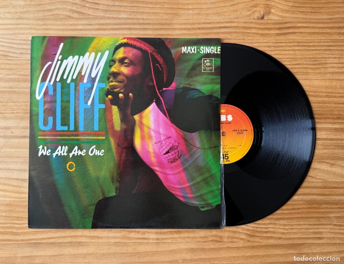 Discos de vinilo: Jimmy Cliff &ndash; We All Are One. Spain 1984