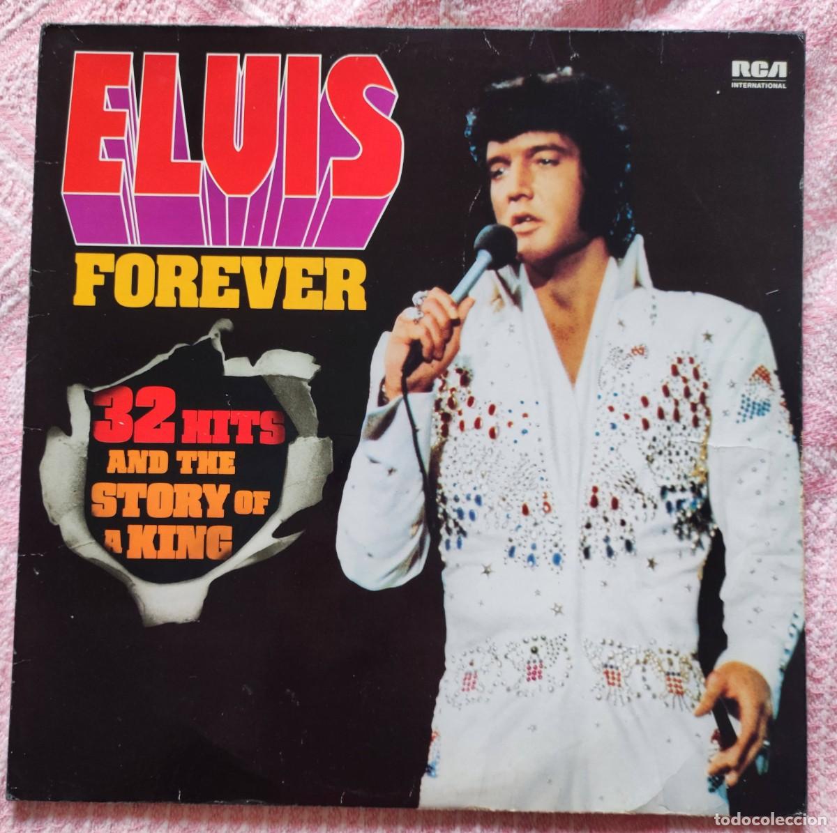 Discos de vinil: Doble Vinilo LP - Elvis Presley &rdquo;Elvis Forever&rdquo; (1974) - 32 &Eacute;xitos (Edici&oacute;n Coleccionista)