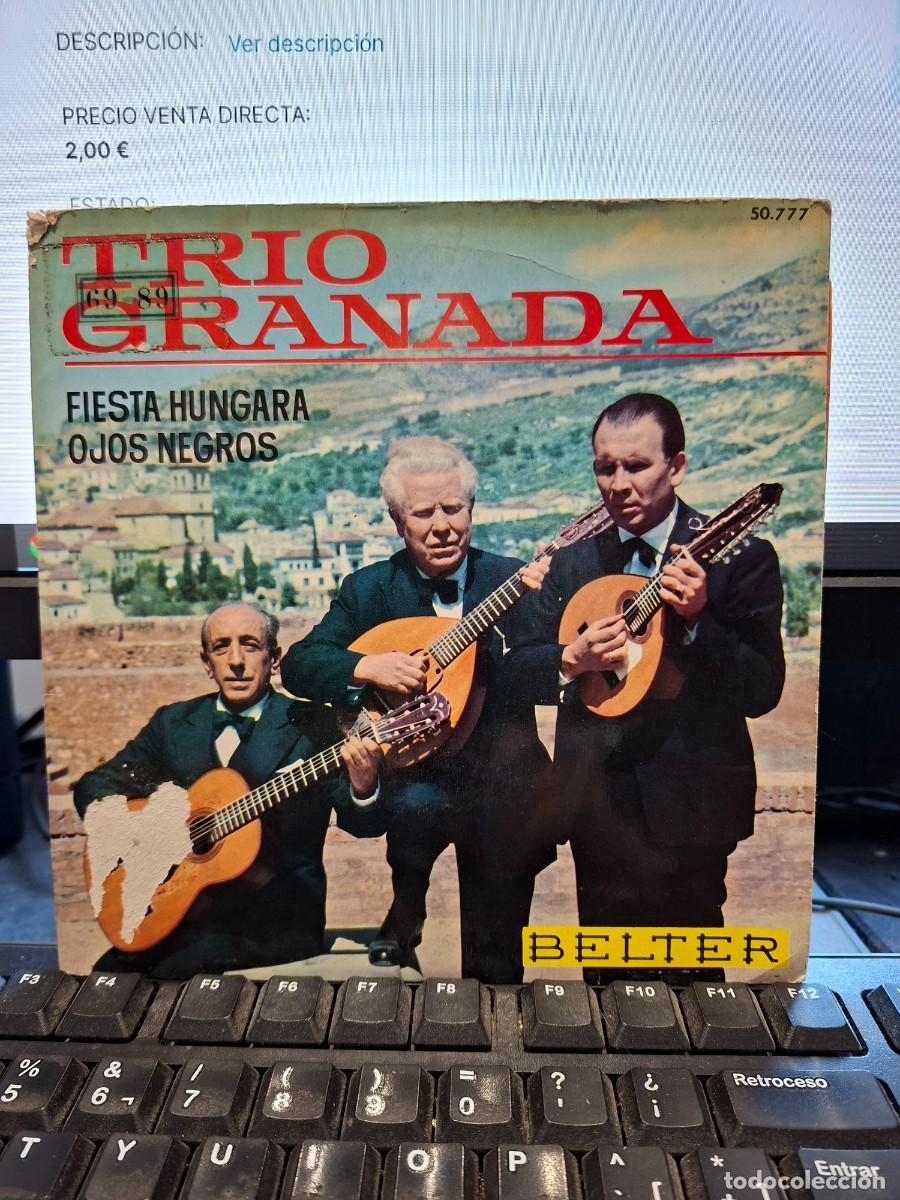 Discos de vinilo: TRIO GRANADA - FIESTA HUNGARA - EP DE VINILO - C-63