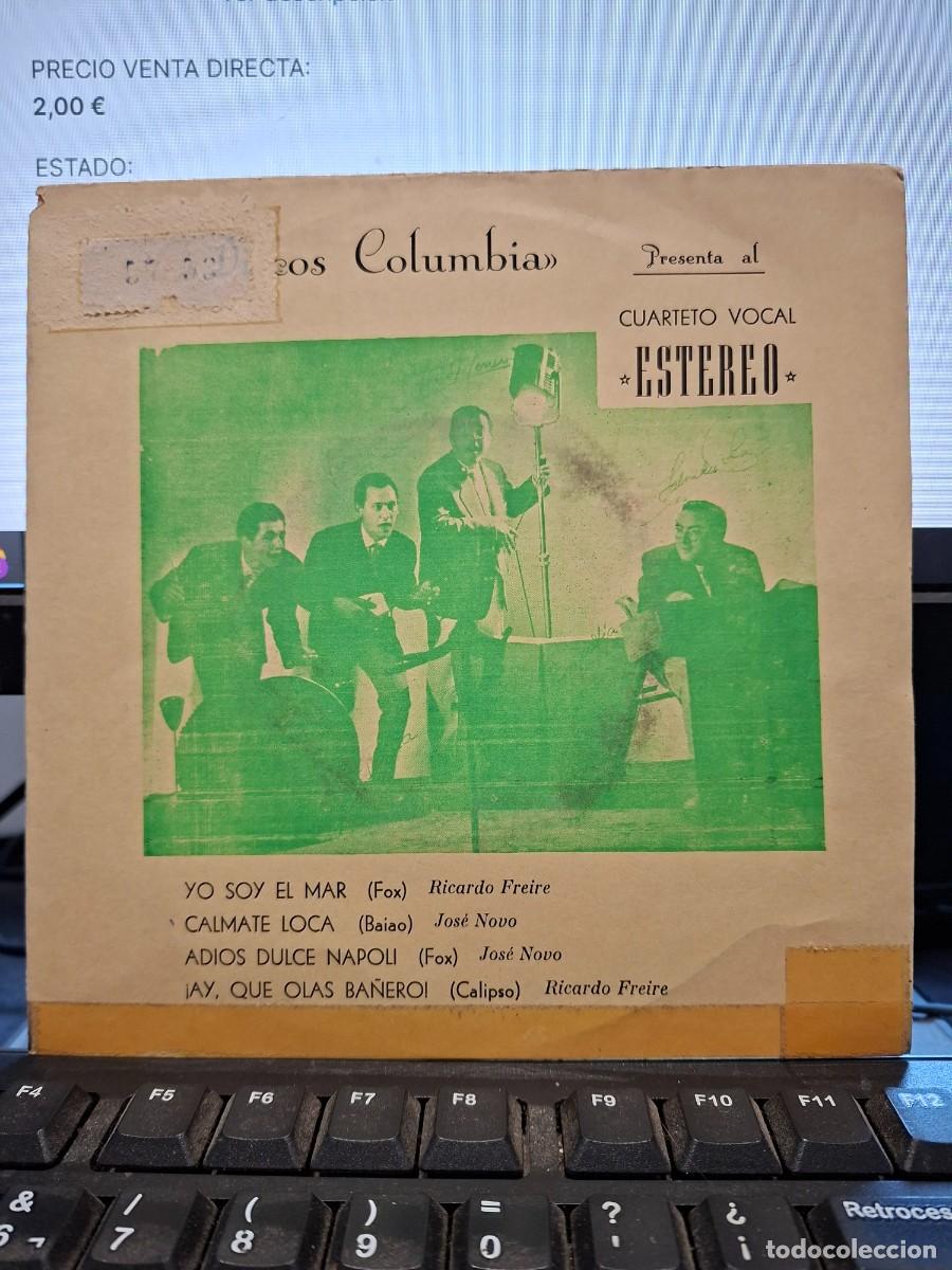 Discos de vinilo: CUARTETO VOCAL ESTEREO - YO SOY EL MAR - EP DE VINILO - C-63 - Foto 1