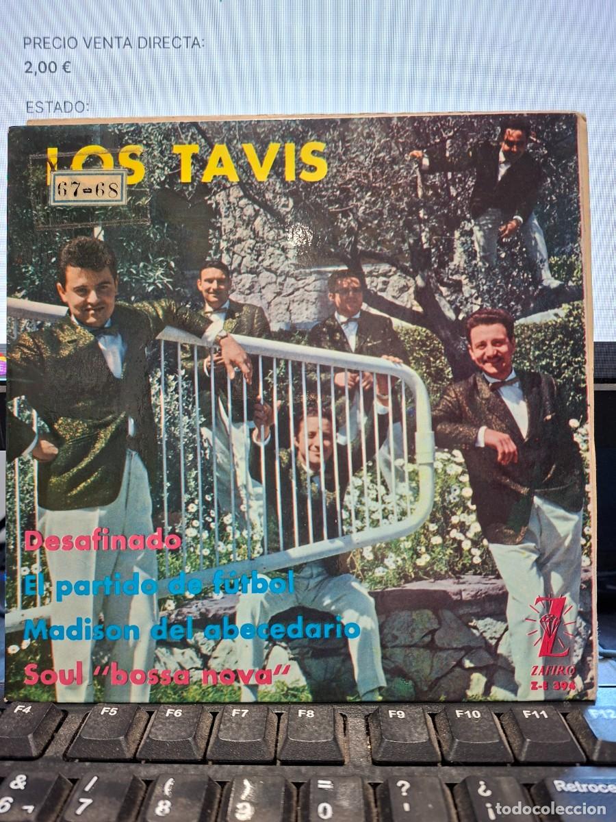 Discos de vinilo: LOS TAVIS - SOUL BOSSA NOVA / DESAFINADO + 2 - EP DE VINILO - C-63