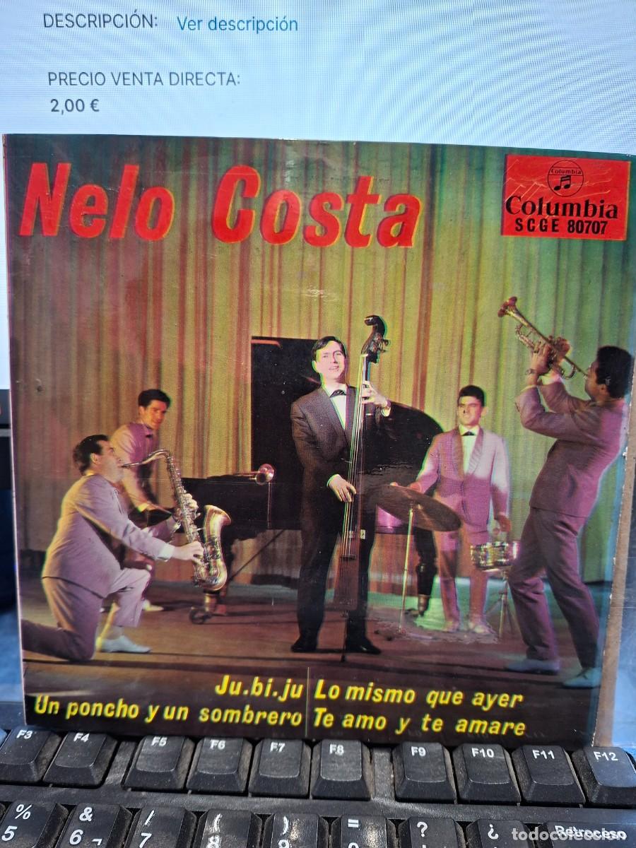 Discos de vinilo: NELO COSTA - JU BI JU - EP DE VINILO - C-63