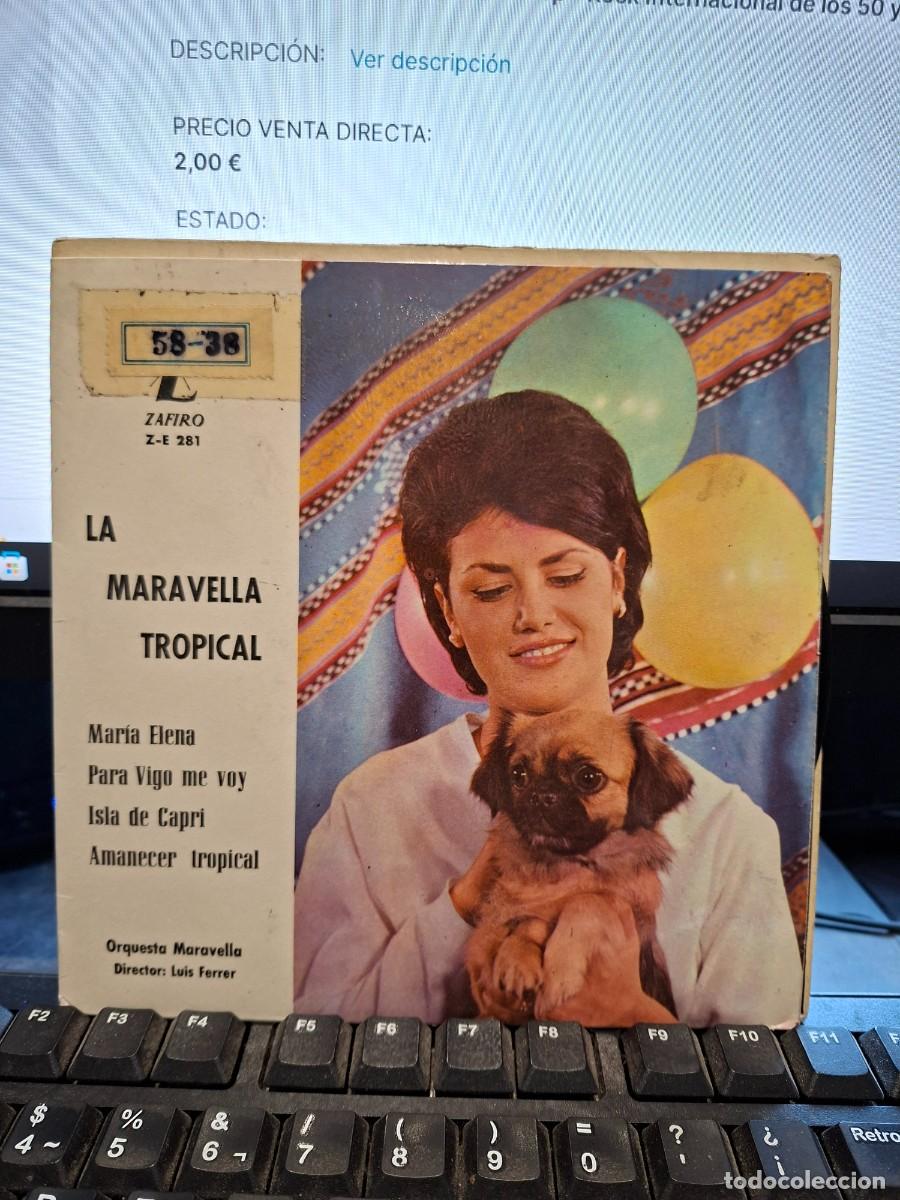 Discos de vinilo: ORQUESTA MARAVELLA - MARIA ELENA - EP DE VINILO - C-63