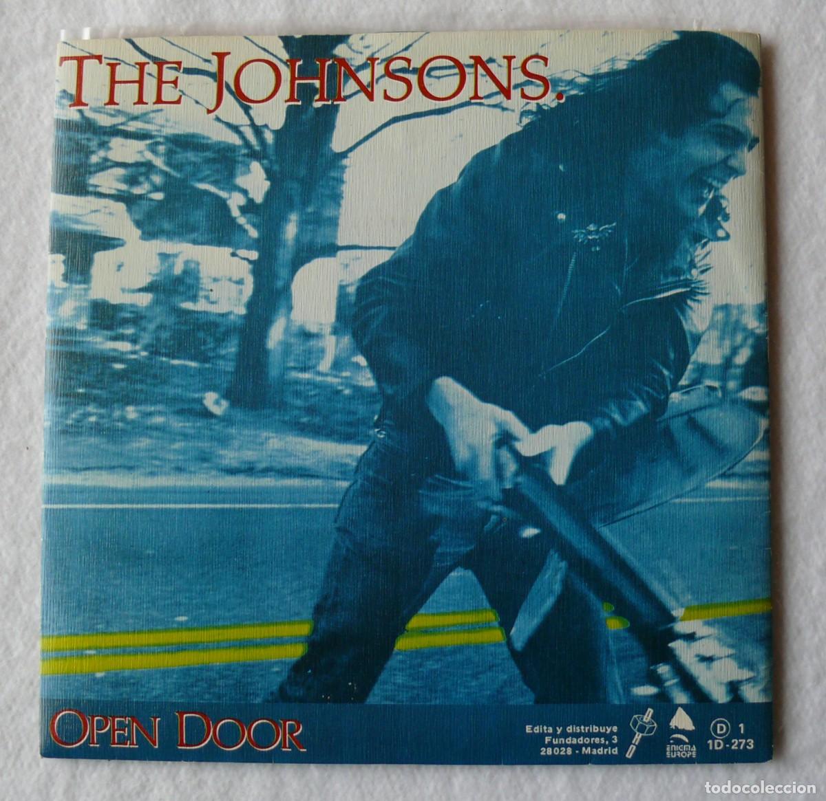 Discos de vinilo: The Johnsons - Open door - The Romans - Ten cent wager - Single 45 rpm