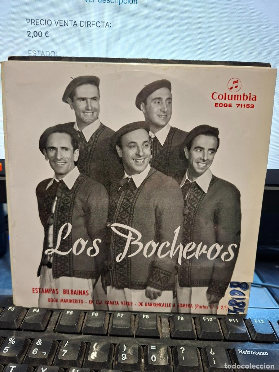 Discos de vinilo: LOS BOCHEROS - BOGA MARINERITO - EP DE VINILO - C-63